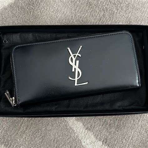 ysl continental wallet